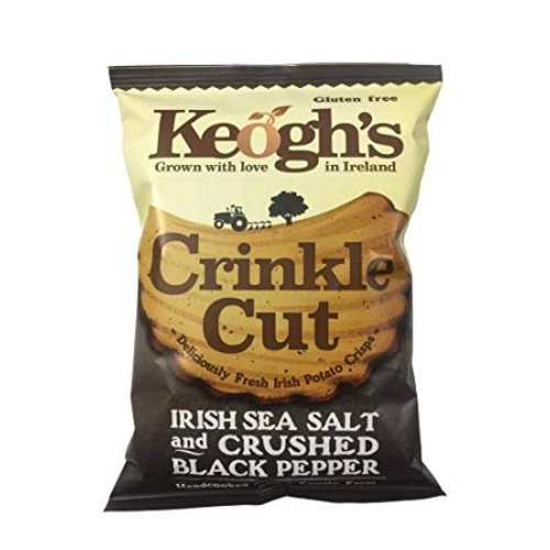 Keoghs Crinkle Cut Salt & Balsamic Vinegar Crisps Keoghs Crinkle Cut Salt & Balsamic Vinegar Crisps