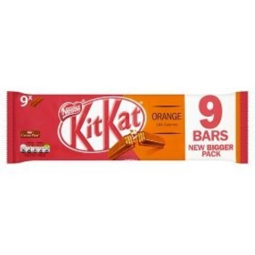 Kit Kat Orange - 9 Bars Kit Kat Orange - 9 Bars