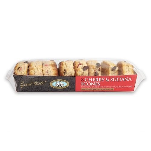 Haywood & Padgett Cherry & Sultana Scones (8) Haywood & Padgett Cherry & Sultana Scones (8)