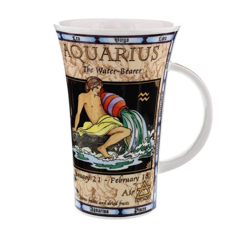 Dunoon Glencoe Zodiac Aquarius Mug Dunoon Glencoe Zodiac Aquarius Mug