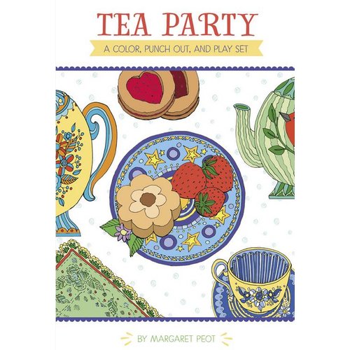 Pomegranate Tea Party A Color, Punch Out, and Play Set Pomegranate Tea Party A Color, Punch Out, and Play Set