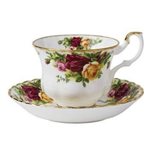 Royal Albert Royal Albert Old Country Roses Teacup and Saucer Royal Albert Royal Albert Old Country Roses Teacup and Saucer