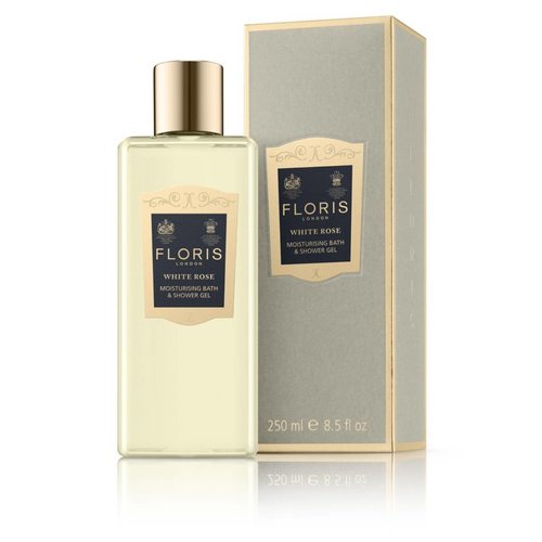 Floris of London Floris White Rose Moisturising Bath & Shower Gel 250 ml Floris of London Floris White Rose Moisturising Bath & Shower Gel 250 ml