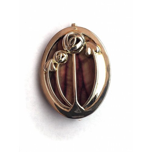 Heathergems Heathergems Mackintosh Brooch Heathergems Heathergems Mackintosh Brooch