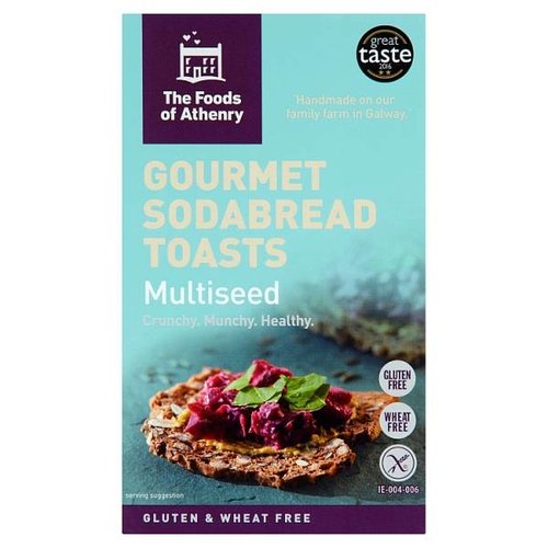 Foods of Athenry Sodabread Toasts Multiseed Foods of Athenry Sodabread Toasts Multiseed