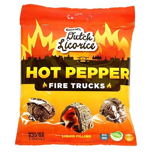 Gustaf's Gustaf Hot Pepper Licorice Fire Trucks Gustaf's Gustaf Hot Pepper Licorice Fire Trucks
