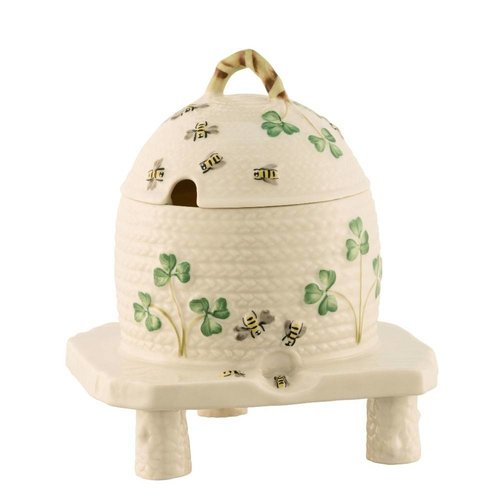 Belleek Belleek Honey Pot Belleek Belleek Honey Pot