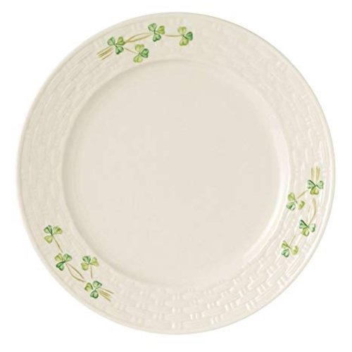Belleek Belleek Shamrock Dinner Plate Belleek Belleek Shamrock Dinner Plate