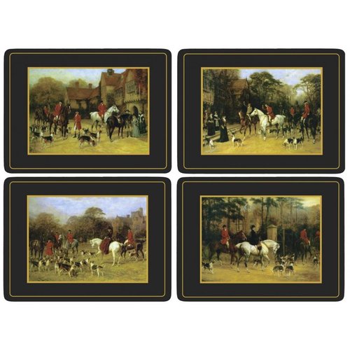 Pimpernel Pimpernel Tally Ho Placemats Set of 4 Pimpernel Pimpernel Tally Ho Placemats Set of 4