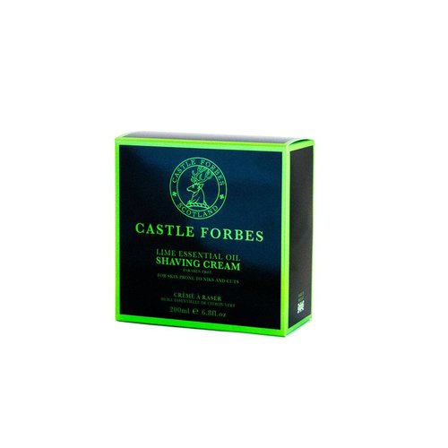 Castle Forbes Castle Forbes Lime Essential Oil Shaving Cream Castle Forbes Castle Forbes Lime Essential Oil Shaving Cream