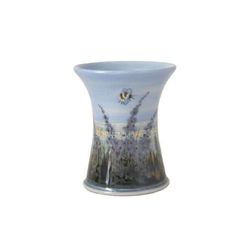 Highland Stoneware Highland Stoneware X-Small Cylinder Vase Heather Highland Stoneware Highland Stoneware X-Small Cylinder Vase Heather