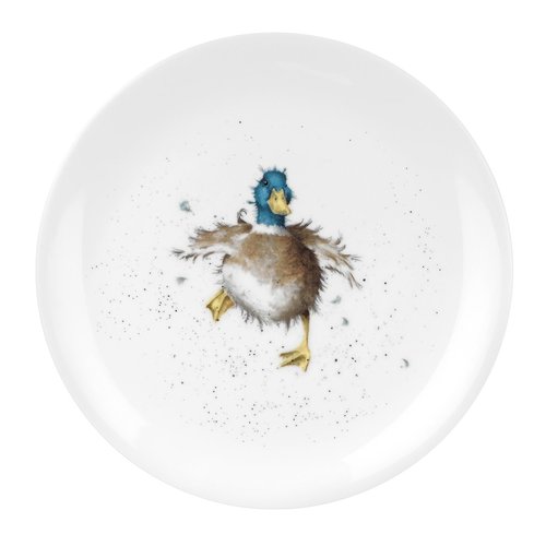 Wrendale Wrendale Waddle Quack Plate 8" Wrendale Wrendale Waddle Quack Plate 8"