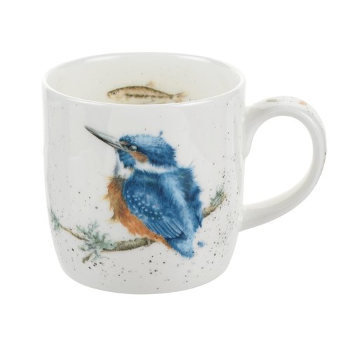Wrendale Wrendale Kingfisher Mug 11oz Wrendale Wrendale Kingfisher Mug 11oz