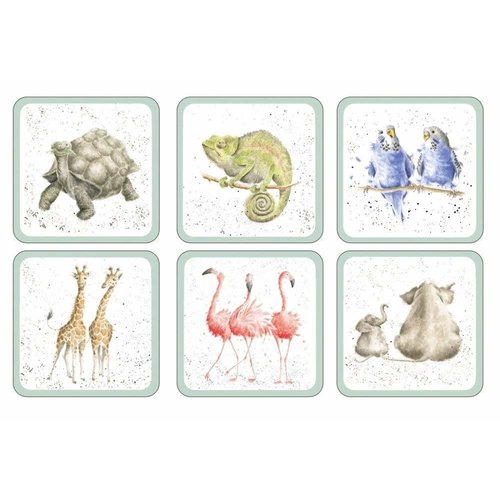 Wrendale Wrendale Zoological Coasters Wrendale Wrendale Zoological Coasters
