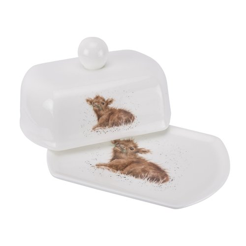 Wrendale Wrendale Butter Dish Wee Harrish Wrendale Wrendale Butter Dish Wee Harrish