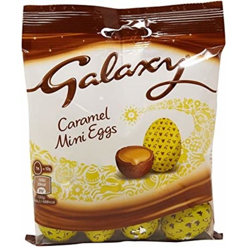 Galaxy Galaxy Caramel Mini Eggs Bag Galaxy Galaxy Caramel Mini Eggs Bag
