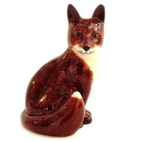 Quail Ceramics Quail Fox Figure 3.5" Quail Ceramics Quail Fox Figure 3.5"