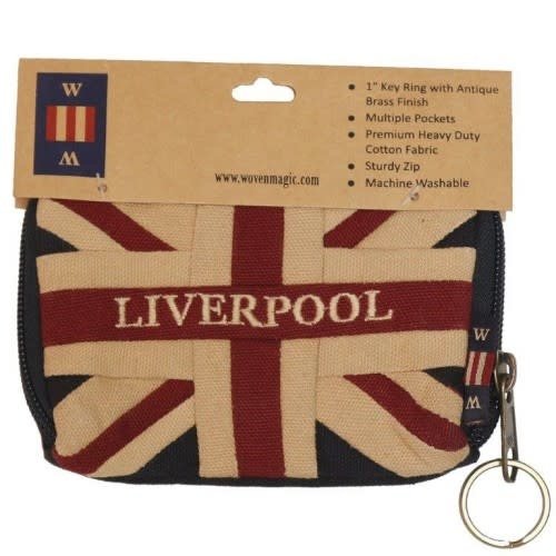 Woven Magic Woven Magic Union Jack Liverpool Coin Purse Woven Magic Woven Magic Union Jack Liverpool Coin Purse