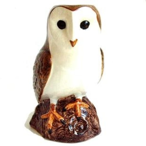 Quail Ceramics Quail Barn Owl Figurine 6" Quail Ceramics Quail Barn Owl Figurine 6"