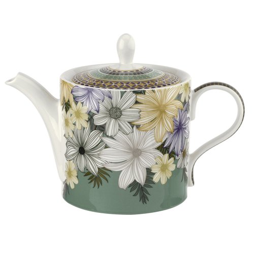 Portmeirion Atrium Floral Teapot 2pt Portmeirion Atrium Floral Teapot 2pt