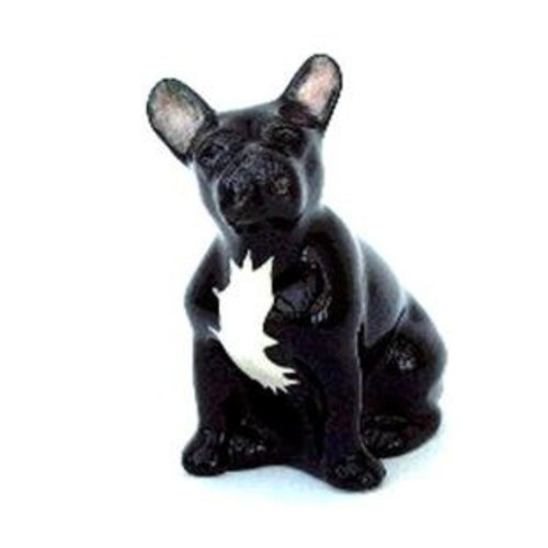 Quail Ceramics Quail French Bulldog Figure Quail Ceramics Quail French Bulldog Figure