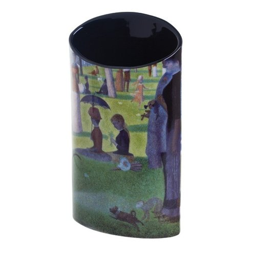 Dartington Crystal Dartington Crystal George Seurat A Sunday On The Grand Jatte Vase Dartington Crystal Dartington Crystal George Seurat A Sunday On The Grand Jatte Vase