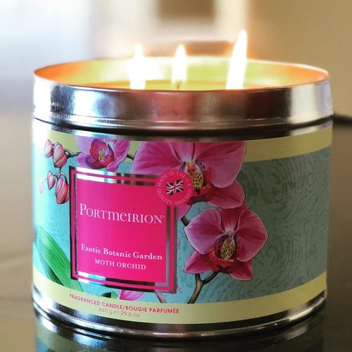Portmeirion Portmerion Botanic Gardens Moth Orchid Candle Large Portmeirion Portmerion Botanic Gardens Moth Orchid Candle Large