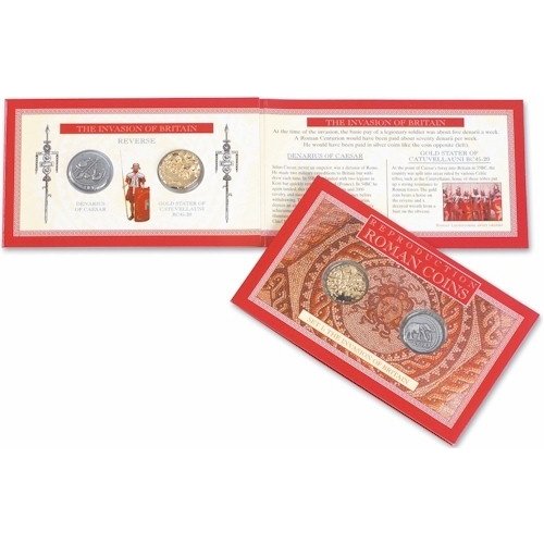 westair Westair Reproductions Roman Coins Pack of 2 Invasion westair Westair Reproductions Roman Coins Pack of 2 Invasion