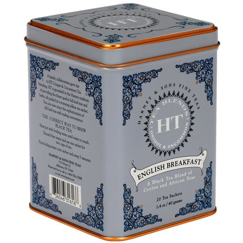Harney & Sons Harney & Sons English Breakfast Blend 20s Tin Harney & Sons Harney & Sons English Breakfast Blend 20s Tin