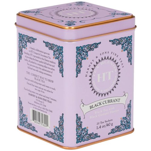 Harney & Sons Harney & Sons Blackcurrant 20s Tin Harney & Sons Harney & Sons Blackcurrant 20s Tin