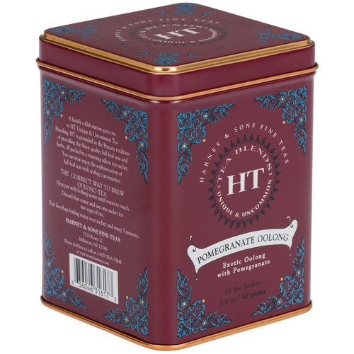 Harney & Sons Harney & Sons Pomegranate Oolong 20s Tin Harney & Sons Harney & Sons Pomegranate Oolong 20s Tin