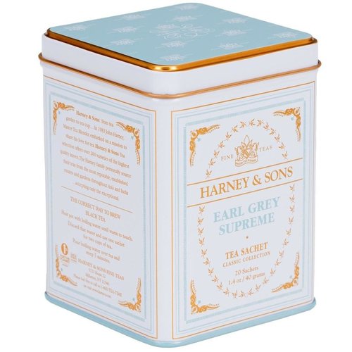 Harney & Sons Harney & Sons Earl Grey Supreme 20s Tin Harney & Sons Harney & Sons Earl Grey Supreme 20s Tin