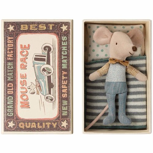 Maileg Maileg Little Brother Mouse in Box Maileg Maileg Little Brother Mouse in Box