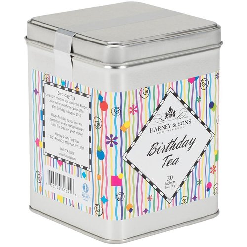 Harney & Sons Harney & Sons Happy Birthday 20s Tin Harney & Sons Harney & Sons Happy Birthday 20s Tin