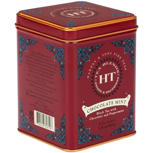 Harney & Sons Harney & Sons Chocolate Mint 20s Tin Harney & Sons Harney & Sons Chocolate Mint 20s Tin