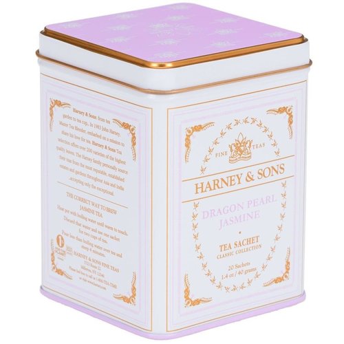 Harney & Sons Harney & Sons Dragon Pearl Jasmine 20s Tin Harney & Sons Harney & Sons Dragon Pearl Jasmine 20s Tin