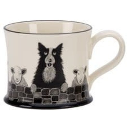 Moorland Pottery Moorland Pottery Sheep Dog Mug Moorland Pottery Moorland Pottery Sheep Dog Mug