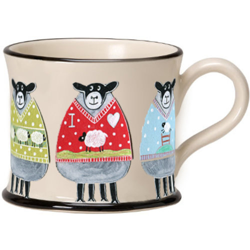 Moorland Pottery Moorland Pottery Wooly Jumper Mug Moorland Pottery Moorland Pottery Wooly Jumper Mug