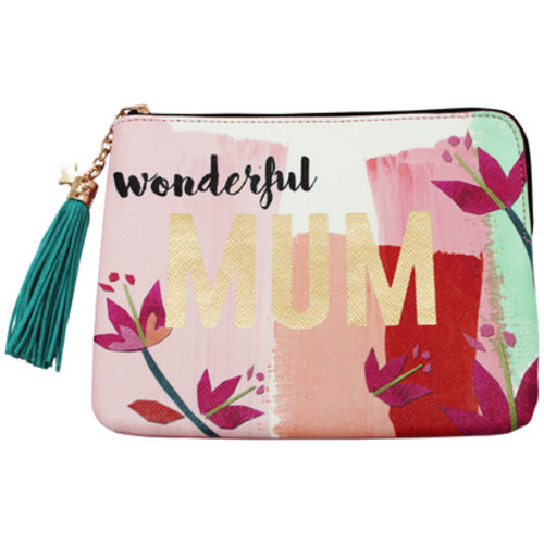Disaster Designs Disaster Designs Ta-Daa! “Wonderful Mum” Make-Up Bag Disaster Designs Disaster Designs Ta-Daa! “Wonderful Mum” Make-Up Bag