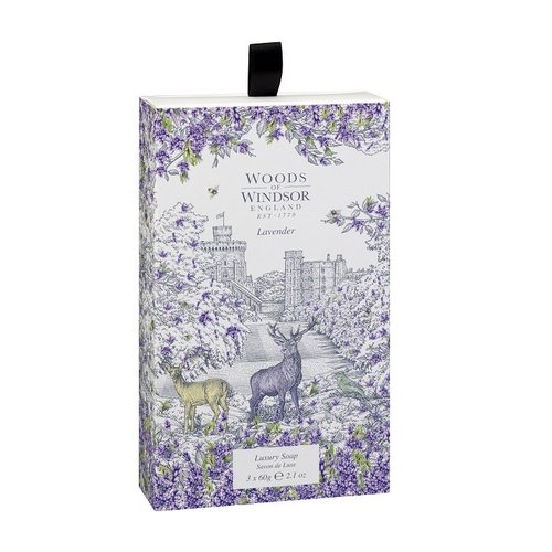 Woods of Windsor Lavender Luxury Soap 3 pack Woods of Windsor Lavender Luxury Soap 3 pack
