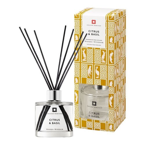 Woods of Windsor Citrus & Basil Fragranced Reed Diffuser Woods of Windsor Citrus & Basil Fragranced Reed Diffuser