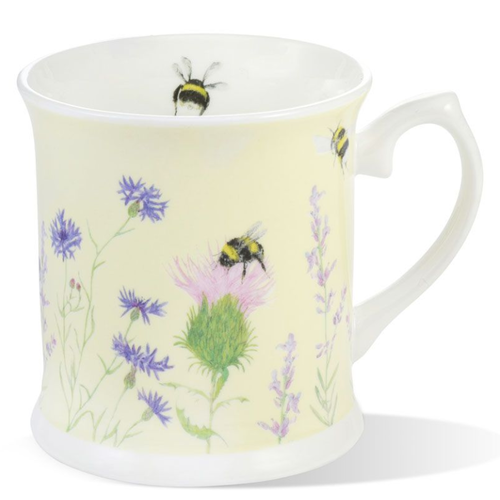 Mosney Mill Mosney Mill Bee and Flower Yellow Mug Mosney Mill Mosney Mill Bee and Flower Yellow Mug