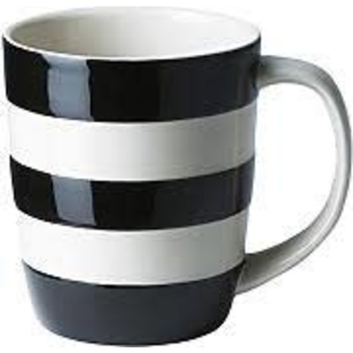 Cornishware Cornishware 12oz Mug Black Cornishware Cornishware 12oz Mug Black