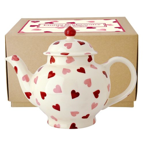 Emma Bridgewater Pink Hearts 4 Cup Teapot Emma Bridgewater Pink Hearts 4 Cup Teapot