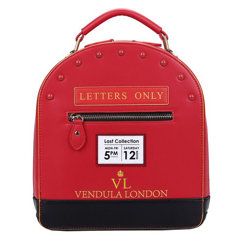 Vendula Post Box Backpack, Crossbody and Grab Bag Vendula Post Box Backpack, Crossbody and Grab Bag