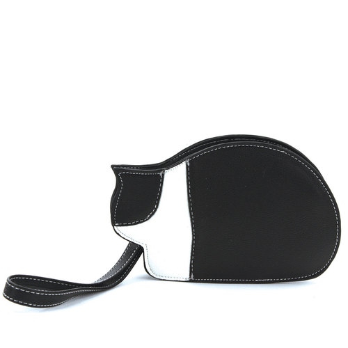 Comeco Inc. Resting Black and White Cat Coin Purse Comeco Inc. Resting Black and White Cat Coin Purse