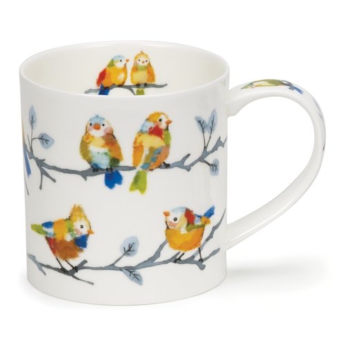 Dunoon Orkney Feathered Friends Leaves Mug Dunoon Orkney Feathered Friends Leaves Mug