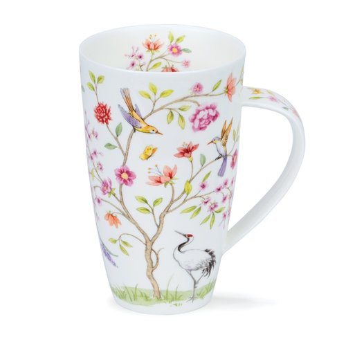 Dunoon Dunoon Henley Tsuru White Mug Dunoon Dunoon Henley Tsuru White Mug