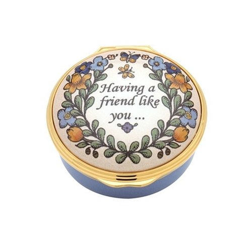 Halcyon Days Halcyon Days Having A Friend Like You Enamel Box Halcyon Days Halcyon Days Having A Friend Like You Enamel Box