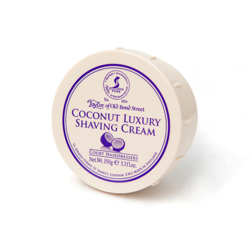 Taylor of Old Bond Street Taylor of Old Bond Coconut Luxury Shaving Cream Taylor of Old Bond Street Taylor of Old Bond Coconut Luxury Shaving Cream